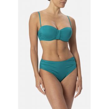 Two-Piece Bandeau Bikini, Agape,  Miradonna MI25-005-SMERALDO 2