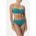 Two-Piece Bandeau Bikini, Agape,  Miradonna MI25-005-SMERALDO