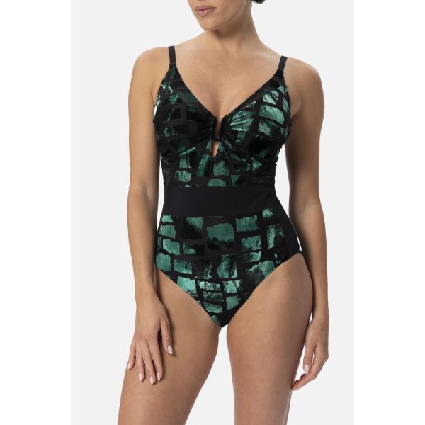 Maillot de Bain 1 Pièce, Oriana,  Miradonna MI25-021