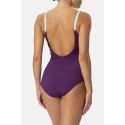 Maillot de Bain 1 Pièce, Mykonos,  Miradonna MI25-031-PURPLE