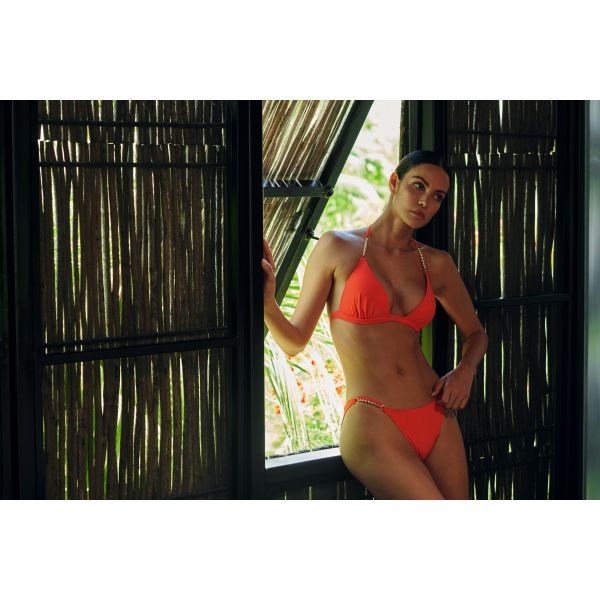 Haut de Maillot de Bain Triangle Bijoux. Uni Lilien61, Pain De Sucre SG615479-OR