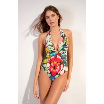 Jeweled One-Piece Swimsuit, Sens. Flowers Leven68, Pain De Sucre M1685497-UN 2