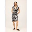 Print Wrap Midi Dress, Antao, Ysabel Mora 86154