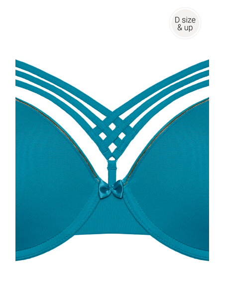 Soutien-Gorge Plunge DàF, Dame de Paris BlueLake, Marlies Dekkers 372811