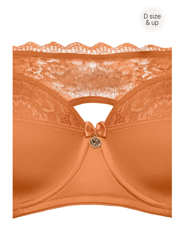Balcony bra DàF, Carita Roscoral Rose Orange, Marlies Dekkers 371101