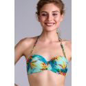 Haut de Maillot de Bain Balconnet BàC, Hula Haka -Skyaqua, Marlies Dekkers 37200