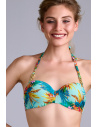 Haut de Maillot de Bain Balconnet BàC, Hula Haka -Skyaqua, Marlies Dekkers 37200
