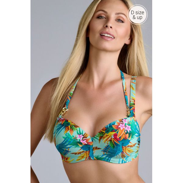 Haut de Maillot de Bain Balconnet DàF, Hula Haka-Skyaqua, Marlies Dekkers 372001