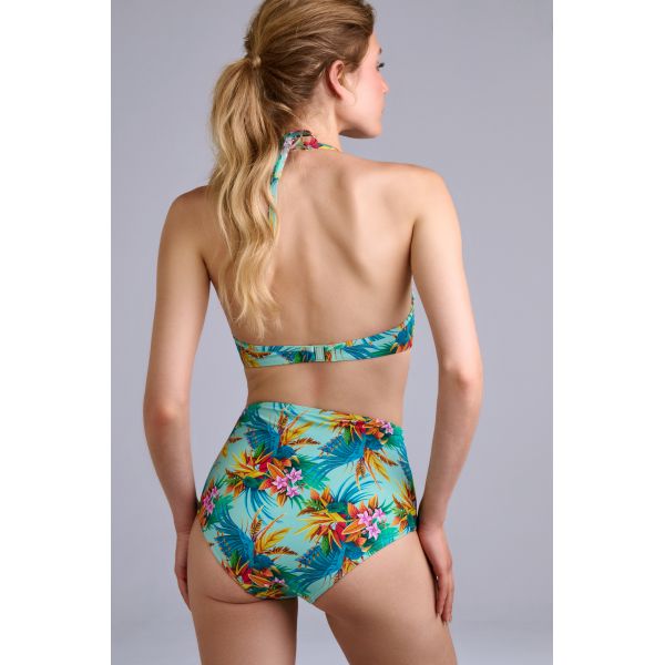 Plunge Balcony Bikini Top BàE, Hula Haka-Skyaqua, Marlies Dekkers 37201
