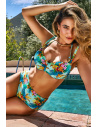 Highwaist bikini briefs, Hula Haka-Skyaqua, Marlies Dekkers 37204