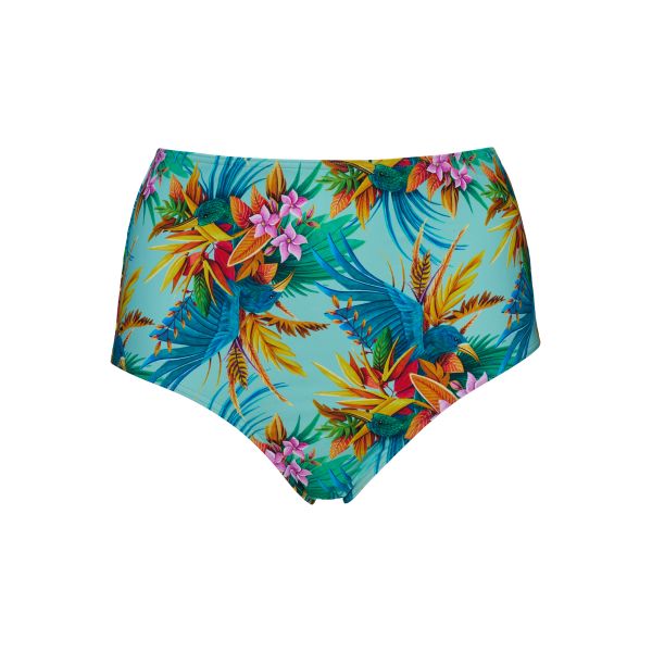 Highwaist bikini briefs, Hula Haka-Skyaqua, Marlies Dekkers 37204
