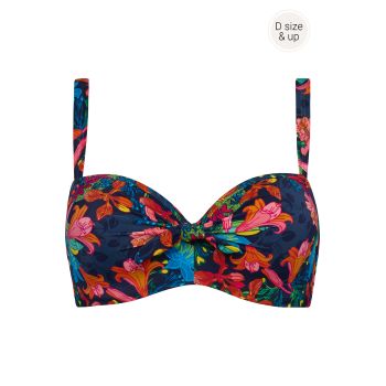 Haut Maillot de Bain Balconnet DàF, Thalassa-Print Blue, Marlies Dekkers 372201 2