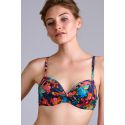 Haut Maillot de Bain Balconnet BàE, Thalassa-Print Blue, Marlies Dekkers 37221
