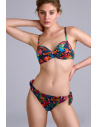 Bas de Maillot de Bain Taille Basse, Thalassa-Print Blue, Marlies Dekkers 37222