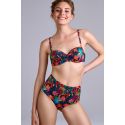 Bas de Maillot de Bain Taille Haute, Thalassa-Print Blue, Marlies Dekkers 37224