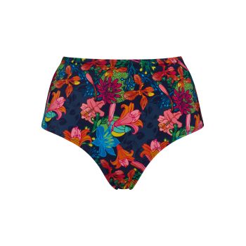 Bas de Maillot de Bain Taille Haute, Thalassa-Print Blue, Marlies Dekkers 37224 2