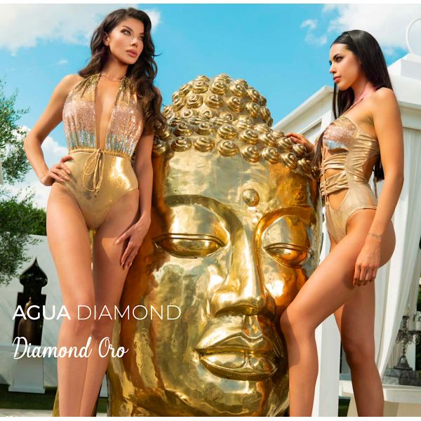 Maillot de Bain 1 Pièce, Fascioni Diamond, Aquadicocco AQ81725AU