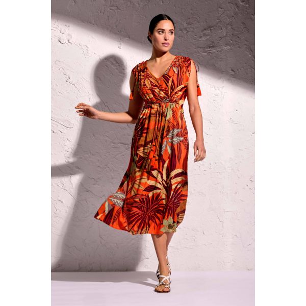 Robe Longue Sans Manches, Megan Midi, David DA25-069