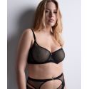 Soutien-Gorge Corbeille, Sheer Emotion, Aubade 4MF14-BLAK