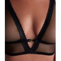 Triangle Bra, Sheer Emotion, Aubade 4M10-BLAK