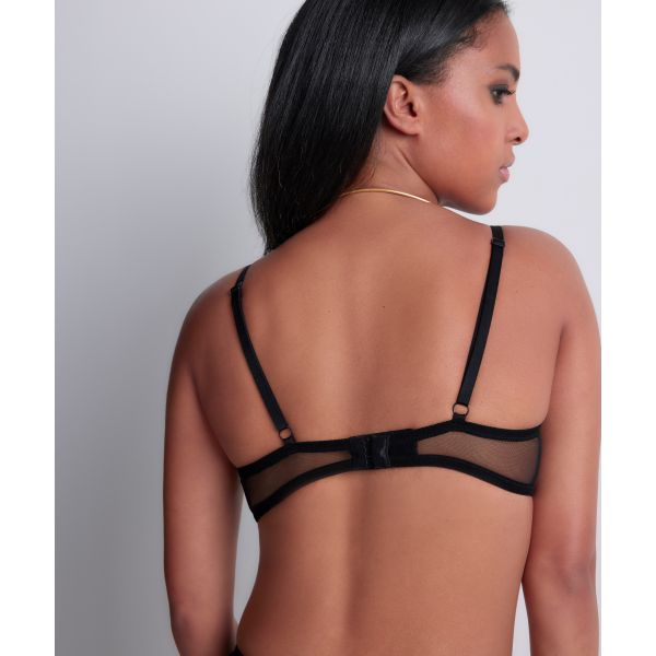 Soutien-Gorge Triangle, Sheer Emotion, Aubade 4MF12-BLAK