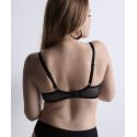 Triangle bra with underwire, Sheer Emotion, Aubade 4MF12-BLAK