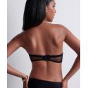 Plunge Bandeau Bra, Sheer Emotion, Aubade 4MP06-BLAK