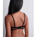 Plunge Bandeau Bra, Sheer Emotion, Aubade 4MP06-BLAK