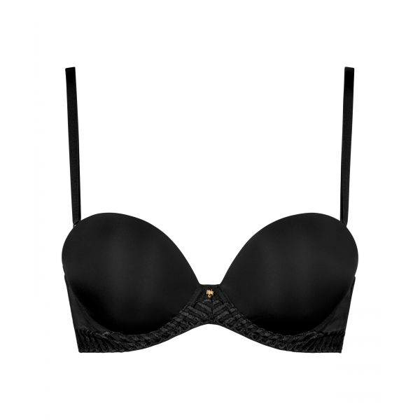 Soutien-Gorge Bandeau, Sheer Emotion, Aubade 4MP06-BLAK