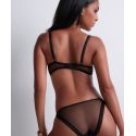 Low waist, Sheer Emotion, Aubade 4M20-BLAK