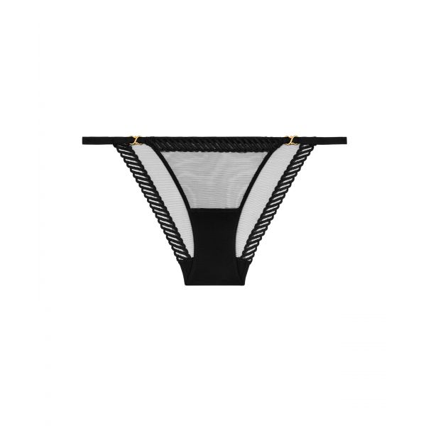 Low waist, Sheer Emotion, Aubade 4M20-BLAK