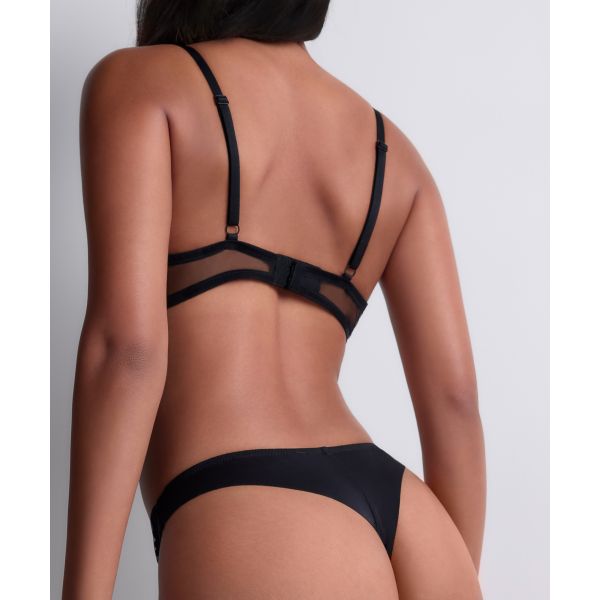 Tanga, Sheer Emotion, Aubade 4M26-BLAK