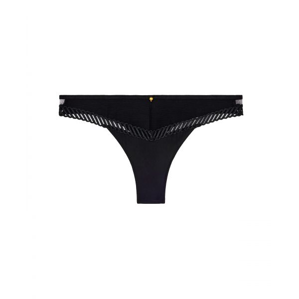 Tanga, Sheer Emotion, Aubade 4M26-BLAK
