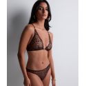 Soutien-Gorge Triangle, Cray In Love - Satin Brown, Aubade 5D10-SATI
