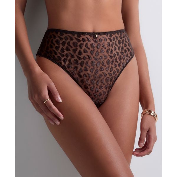 Culotte Haute, Cray In Love - Satin Brown, Aubade 5D25-SATI