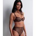 Culotte Haute, Cray In Love - Satin Brown, Aubade 5D25-SATI