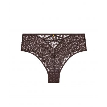 Culotte Haute, Cray In Love - Satin Brown, Aubade 5D25-SATI 2