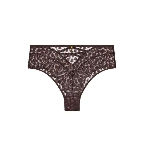 Culotte Haute, Cray In Love - Satin Brown, Aubade 5D25-SATI