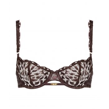 Soutien Gorge Corbeille, Cray In Love - Satin Brown, Aubade 5DF14-SATI 2