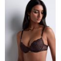 Push-up Padded Bra, Cray In Love - Satin Brown, Aubade 5DN08-SATI