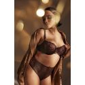 Culotte Haute, Cray In Love - Satin Brown, Aubade 5D25-SATI