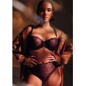 Culotte Haute, Cray In Love - Satin Brown, Aubade 5D25-SATI