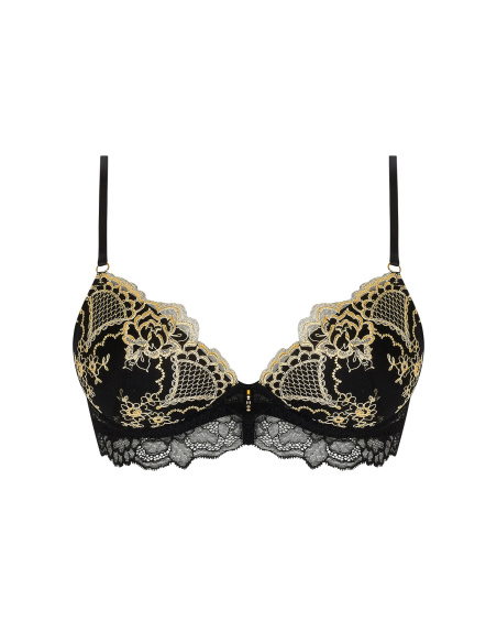 Soutien-Gorge Coque, Sublime en Or - Noir Eclat, Lise Charmel ACJ8513-NE