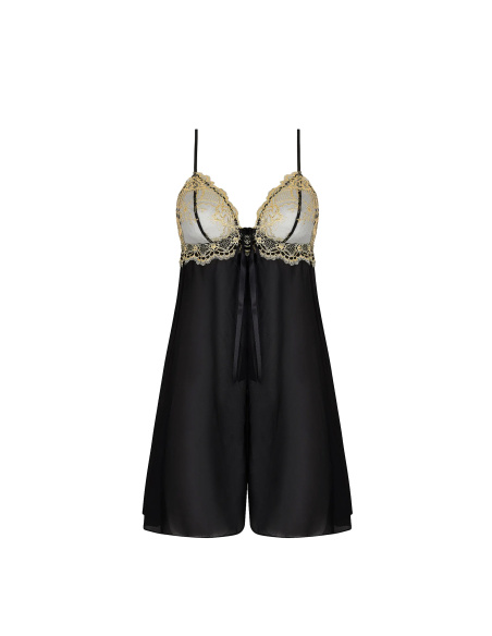 Babydoll, Sublime en Or - Noir Eclat, Lise Charmel ALJ1713-NE