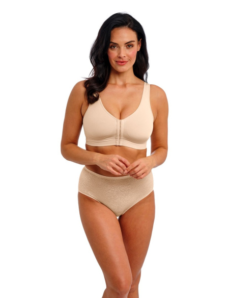 Soutien-Gorge Bralette Sans Arm. Ouverture Devant, B-Smooth, Wacoal WA835475-NUE