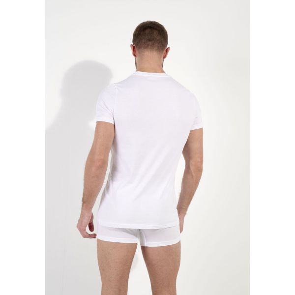 Tee Shirt Manches Courtes Col Rond, Suprème Cotton, Hom 401330-0003