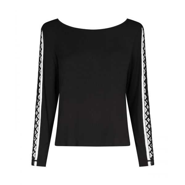 Top Manches Longues, Sweet Obsession, Aubade 5L74-BLAK