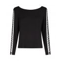 Long-sleeved top, Sweet Obsession, Aubade 5L74-BLAK
