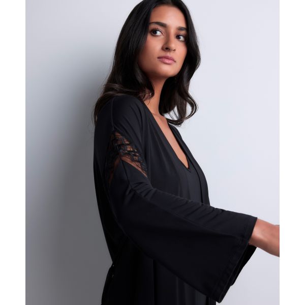 Kimono, Sweet Obsession, Aubade 5L65-BLAK