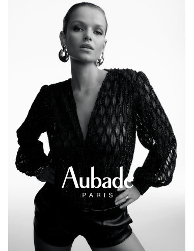 Long-Sleeved Bodysuit, Les Body by Aubade - Black, Aubade 1M84-E-BLAK